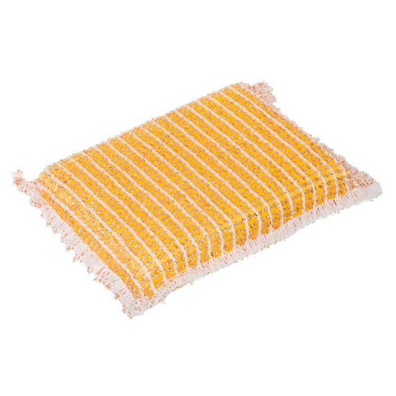 REDECKER Kitchen Woven Copper Sponge, 2-Piece - Abrasive Scrubber, Cleans Stainless Steel Appliances, Pots and Pans, Auto Parts and More, Machine Washable - Copper Cleaning Sponge - Image 3